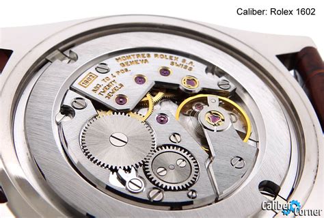 rolex 1602 movement|Meer.